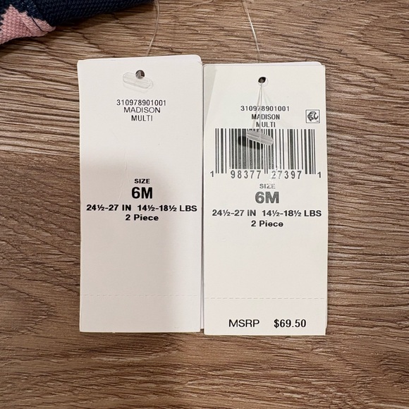 Ralph Lauren polo Kids Argyle Polo Shirt and Skirt Set - Pink and Green - Picture 3 of 3